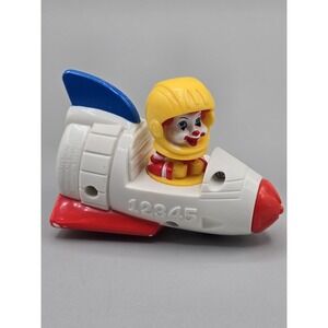2010‎ Baby Ronald McDonald Happy Meal Toy Rocket Spaceship